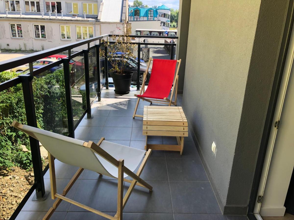 Apartament Aleja Wolnosci Nowy Sacz Bagian luar foto